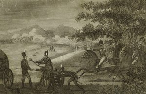 Guilford Savaşı, 1780-90 by American School
