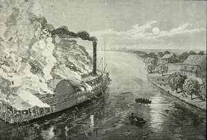 Vicksburg yakınlarındaki Mississippi