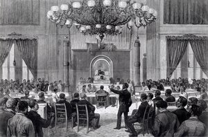 The Colored National Convention in Session, Nashville, Tennessee, 5-7 Nisan 1876, 