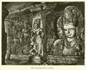 Elephanta Mağaraları by American School