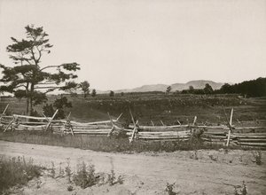 The Great Ravine, Bemis Heights (fotogravür) by American School