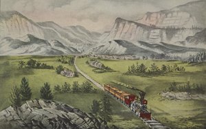 Büyük Batı, bar. 1870, Köri & Ives by American School