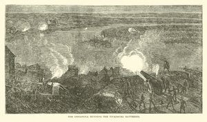 Vicksburg Pillerini çalıştıran Indianola, Şubat 1863 by American School