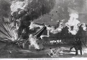 Bombardıman Sırasında Fort Sumter