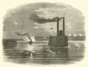 Vicksburg Pillerini çalıştıran Lancaster ve İsviçre, Mart 1863 by American School