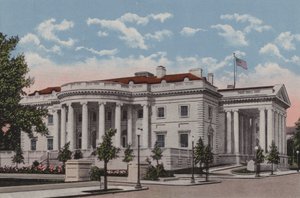 The Memorial Continental Hall, Washington DC (renkli lito) by American School