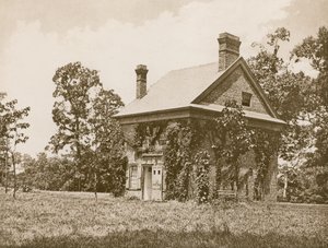 The Penn House, Philadelphia (fotogravür) by American School