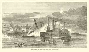 Batı ve Vicksburg Kraliçesi, Şubat 1863 by American School