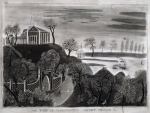 The Tomb of Washington, Mount Vernon, Va., 1807