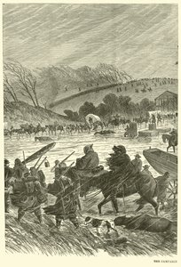 Çamurdaki kampanya, Ocak 1863 by American School