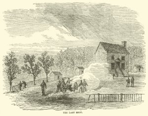 Son atış, Nisan 1865 by American School