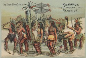 Kar ayakkabısı dansı (chromolitho) by American School