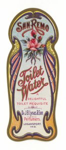 Tuvalet Su Etiketi, San Remo by American School