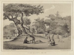 Napha yakınlarındaki köy, Lew Chew (Ryukyu Adaları) by American School