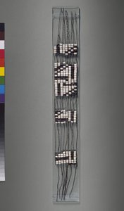 Wampum Kemeri, Amerikan Iroquoian veya Algonquian kabilesi, olası 17. yüzyıl by American School