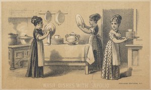 Sapolio ile Bulaşıkları Yıkayın by American School