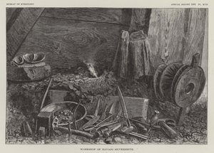 Navajo Silversmith Atölyesi by American School