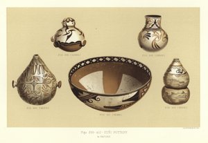 Zuni Çömlekçiliği by American School