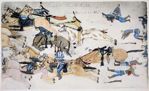 Little Bighorn Savaşı, Montana, ABD, 25-26 Haziran 1876 c1900