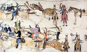 Little Bighorn Savaşı, Montana, ABD, 25-26 Haziran 1876 c1900