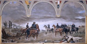 Solferino Savaşı, 1886 by Amos Cassioli