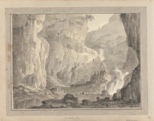 İngiltere, İskoçya ve Galler'deki Görüntüler: Gordale Scar by Amos Green