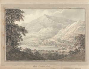 İngiltere, İskoçya ve Galler'deki Görüntüler: Coniston Lake Başkanı by Amos Green