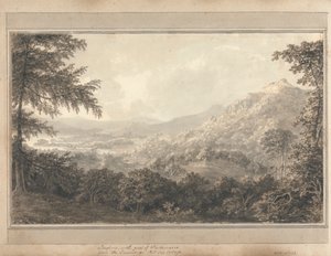İngiltere, İskoçya ve Galler'deki Manzaralar: Hill Top Cottage'daki Terastan Windemere'nin bir parçası olan Loughrig by Amos Green