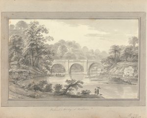 İngiltere, İskoçya ve Galler'deki Görüntüler: Durham'daki Prebend Köprüsü by Amos Green