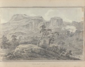 İngiltere, İskoçya ve Galler'deki Görüntüler: Watenlath, 30 Ağustos 1802 by Amos Green