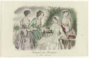 Kadın Dergisi, ca. 1850: 4, Rue Favart by Anaïs Colin Toudouze