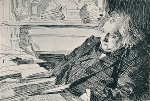 Joseph Ernest Renan 1823-1892, 1892, 1898 by Anders Leonard Zorn