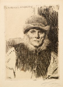Lavanta Anders by Anders Leonard Zorn