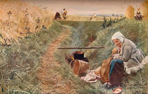 Günlük Ekmeğimiz, 1886 by Anders Leonard Zorn