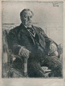 Başkan Taft, 1911 by Anders Leonard Zorn
