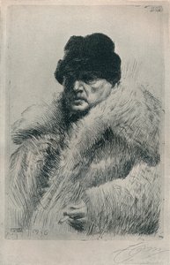 Otoportre, 1916 by Anders Leonard Zorn