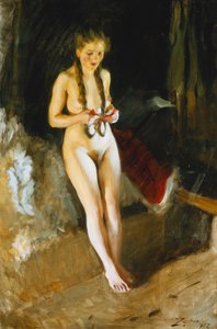 işaret, 1912 by Anders Leonard Zorn