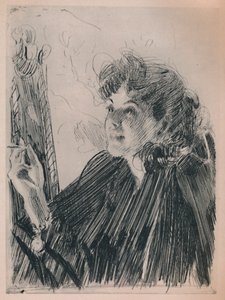 Sigara Dansı, 1890 dolayları, 1946 by Anders Leonard Zorn