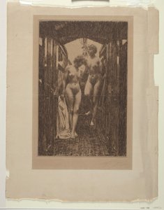 Kabin by Anders Leonard Zorn