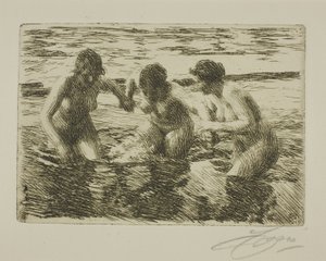 Akıntıya karşı by Anders Leonard Zorn