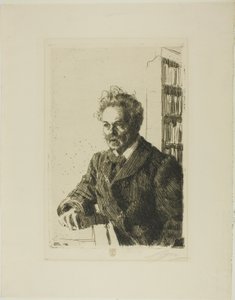 Ağustos Strindberg by Anders Leonard Zorn