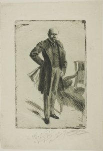 Albay Lamont I (Bütün uzunluk) by Anders Leonard Zorn