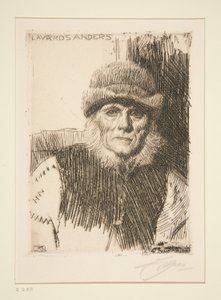 Dalecarlian Köylü by Anders Leonard Zorn