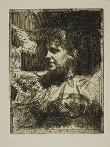 Gerda Hagborg I ("Lütfen İçin") by Anders Leonard Zorn