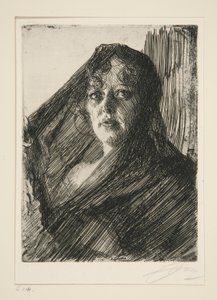 Gerda Lundequist by Anders Leonard Zorn