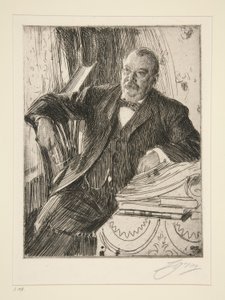 Grover Cleveland II by Anders Leonard Zorn