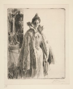 SAİK İsveç Prensesi Ingeborg II by Anders Leonard Zorn