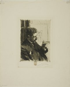 H. R. H. İsveç Prensi Eugen by Anders Leonard Zorn