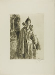 İsveç II H. R. H. Prenses Ingeborg by Anders Leonard Zorn