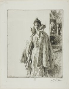 H. R. H. İsveç Prensesi Ingeborg I by Anders Leonard Zorn